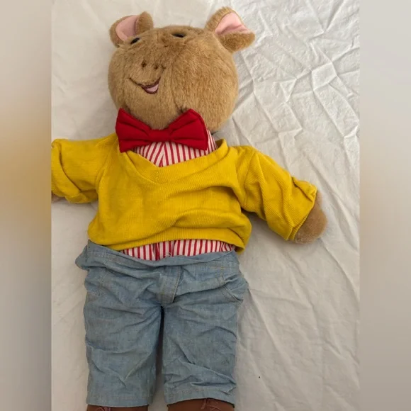 1987 Arthur Set Collection 3 Arthur Dolls 1 DW Read 1 Backpack Original PBS - Picture 4 of 15